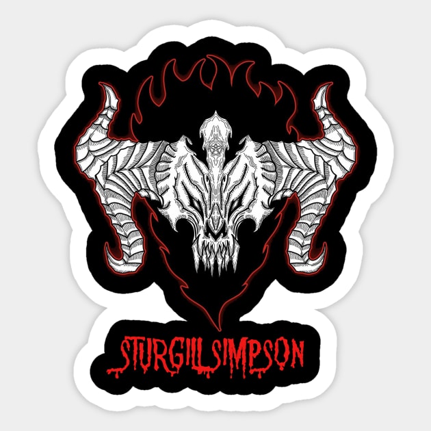 Blackout Inside Sturgill Sticker by more style brother